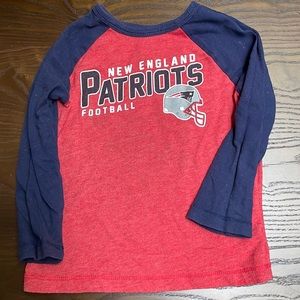NFL Patriots long sleeve shirt 2T